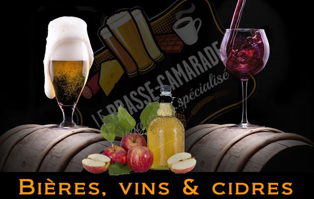 Image: Biere vin et cidre